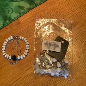 Paparazzi necklace and bracelet